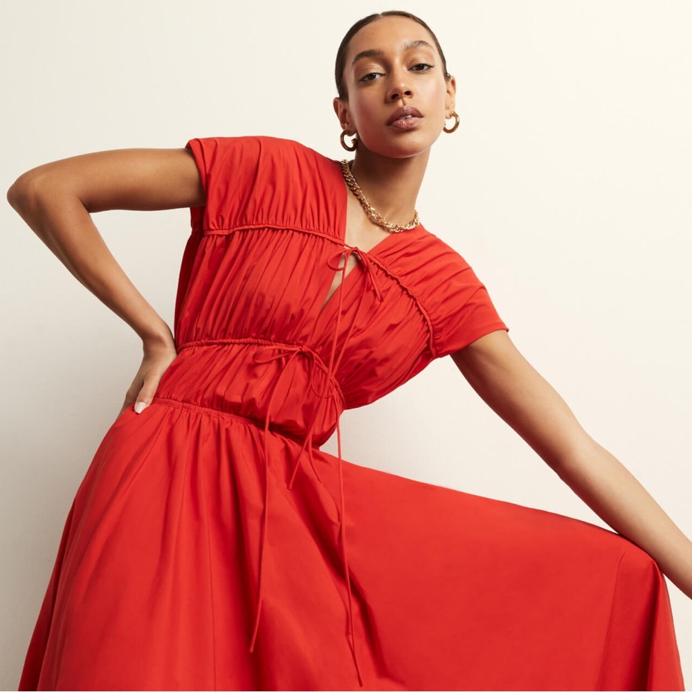 Taylor Red Sun Dress